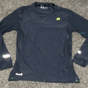Russell - Athletic Long Sleeve Shirt - Gray - L